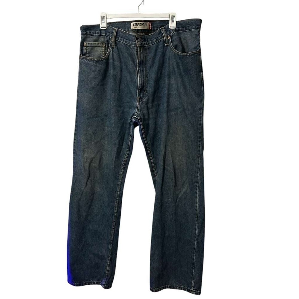 Levis's 505 Straight Fit Jeans Men's Size 40 x 32 Denim Medium Wash